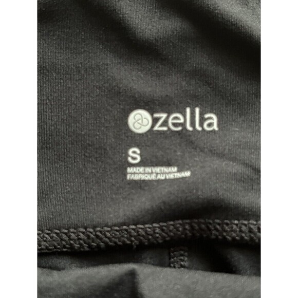 Zella womens black midnrise athletics leggings Gorpcore Balletcore casual yoga S - Picture 4 of 7